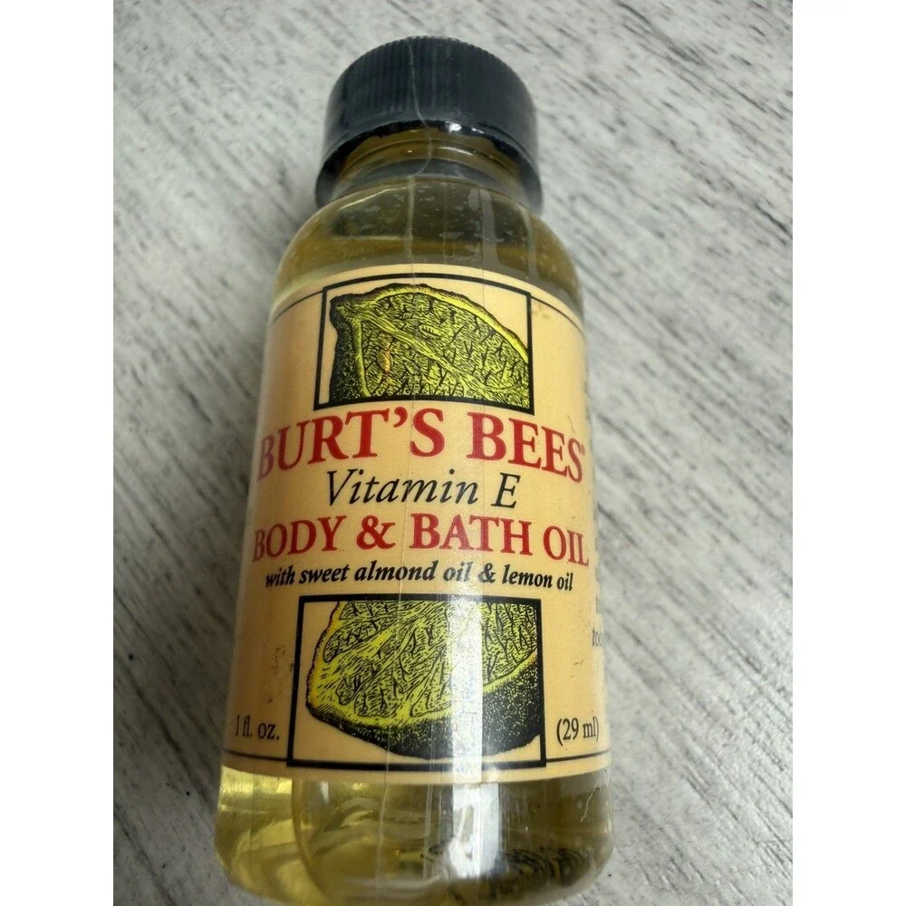 Burts Bees 5 Pcs Set Citrus Scrub Hand Salve Body Oil Coconut Foot Cream